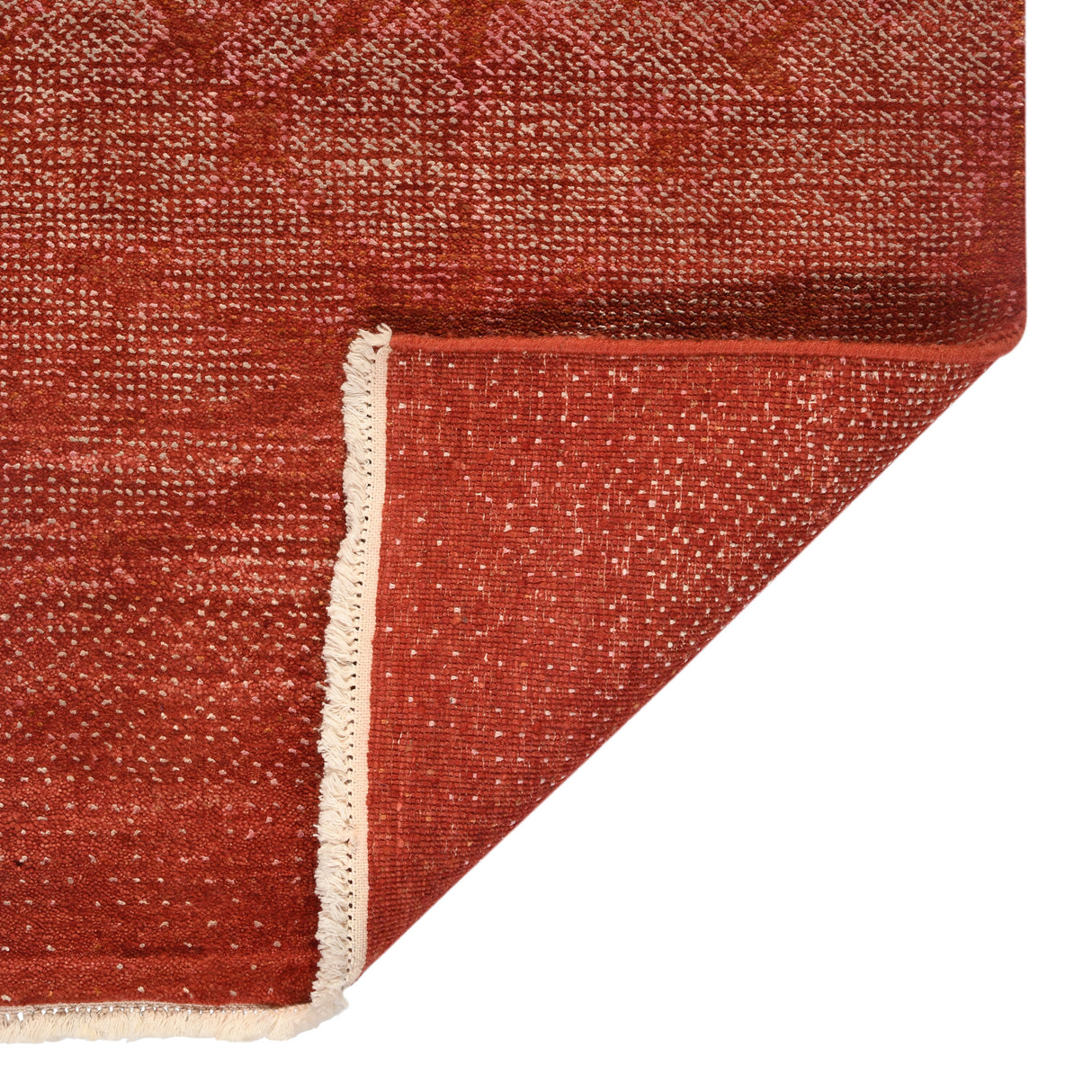 Amer Rugs DAZ960912 Dazzle Fire Brick 9' X 12' Area Rug