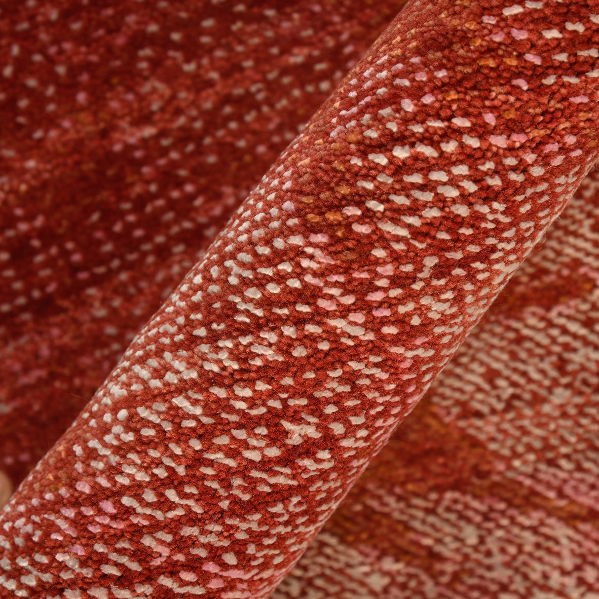 Amer Rugs DAZ960912 Dazzle Fire Brick 9' X 12' Area Rug