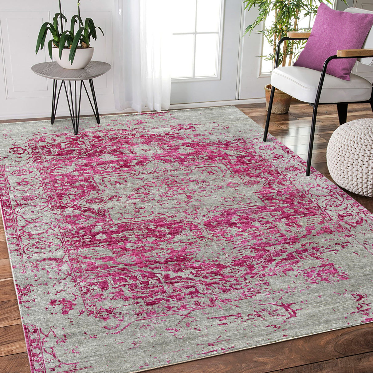 Amer Rugs DAZ-1 Dazzle Classic Medallion Area Rug