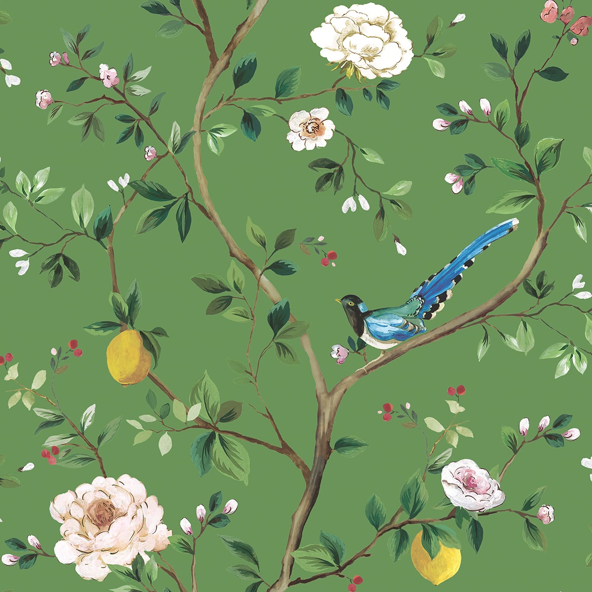 Daisy Bennett Designs DB21204 Blossom Chinoiserie Floral Wal