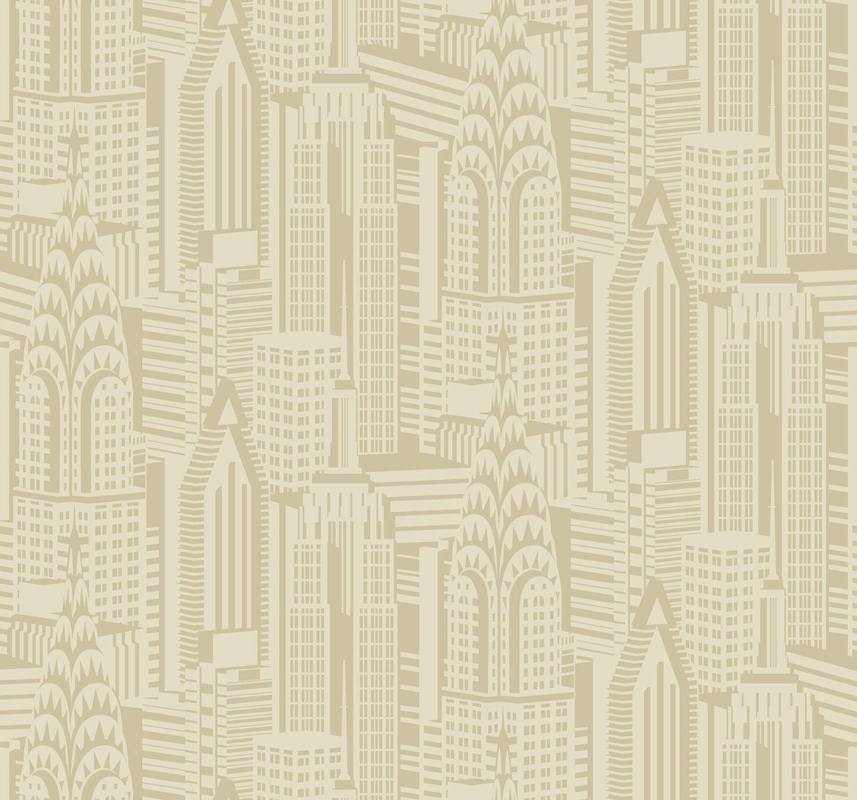 Collins & Company DC61503 Manhattan Skyline Wallpaper