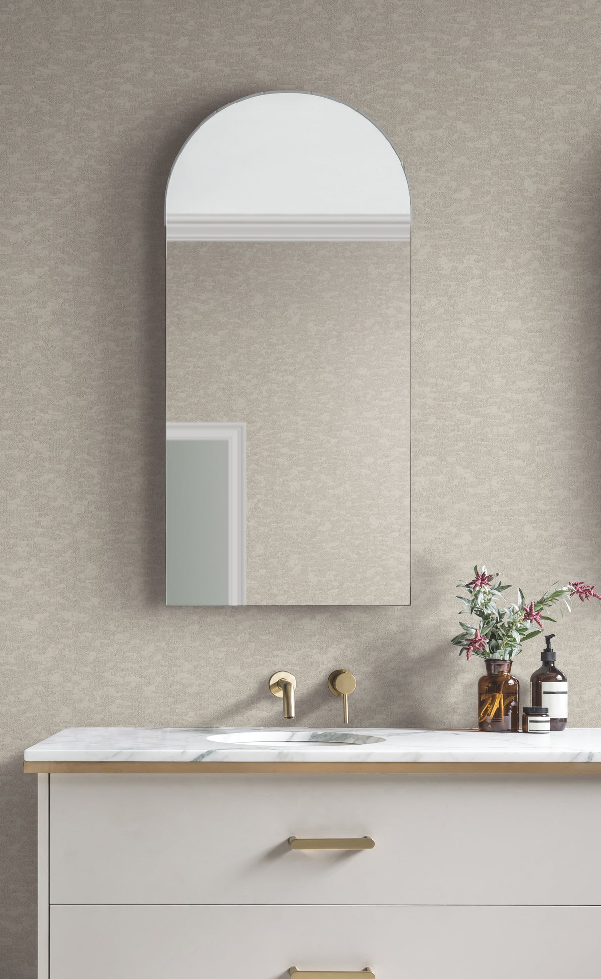 York DD3752 Weathered Cypress Taupe Wallpaper