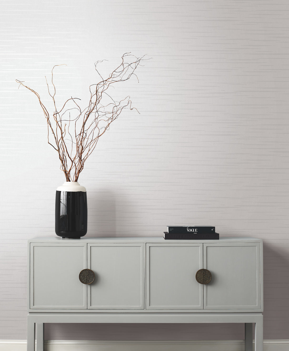 York DD3763 Tiger's Eye White Wallpaper