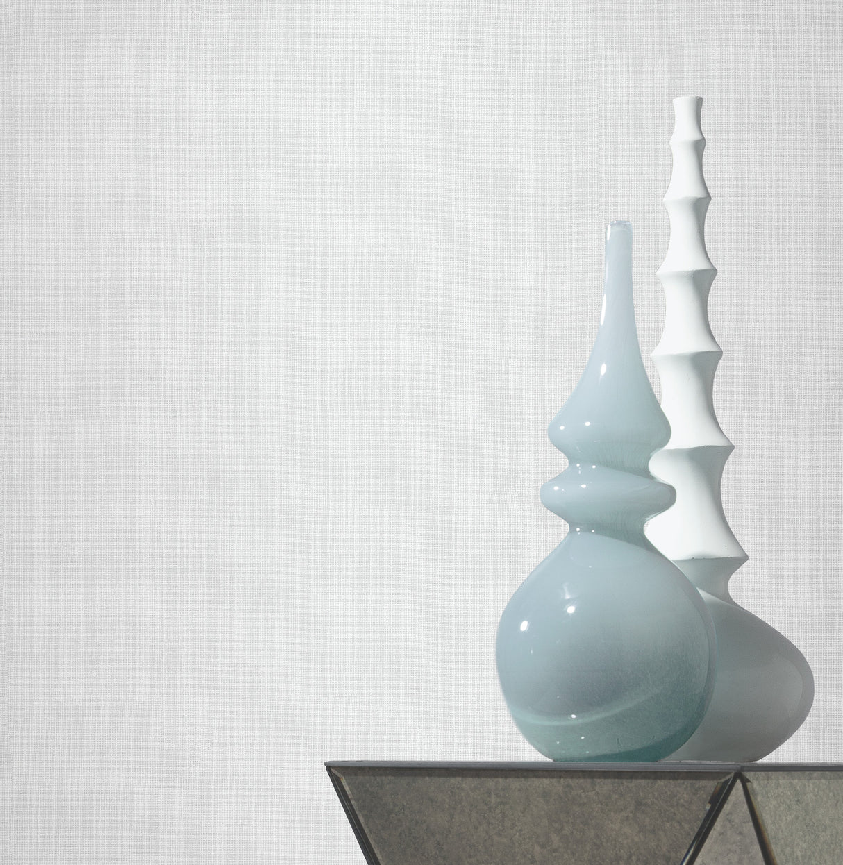 York DD3771 Gossamer Woven White Wallpaper