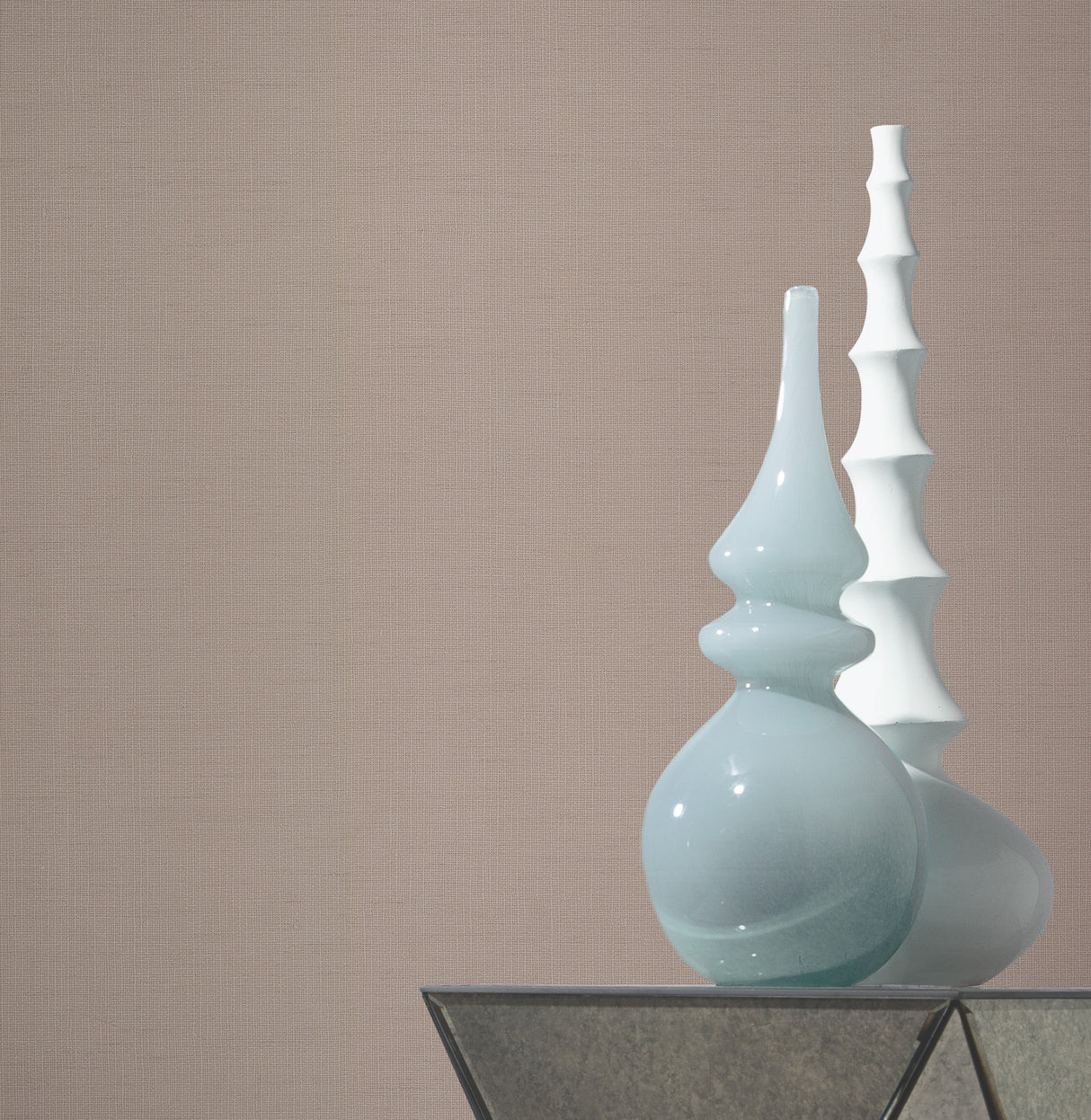 York DD3773 Gossamer Woven Taupe Wallpaper