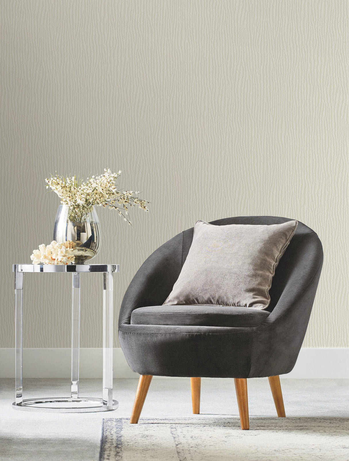 York DD3795 Rain Chimes Cream Wallpaper