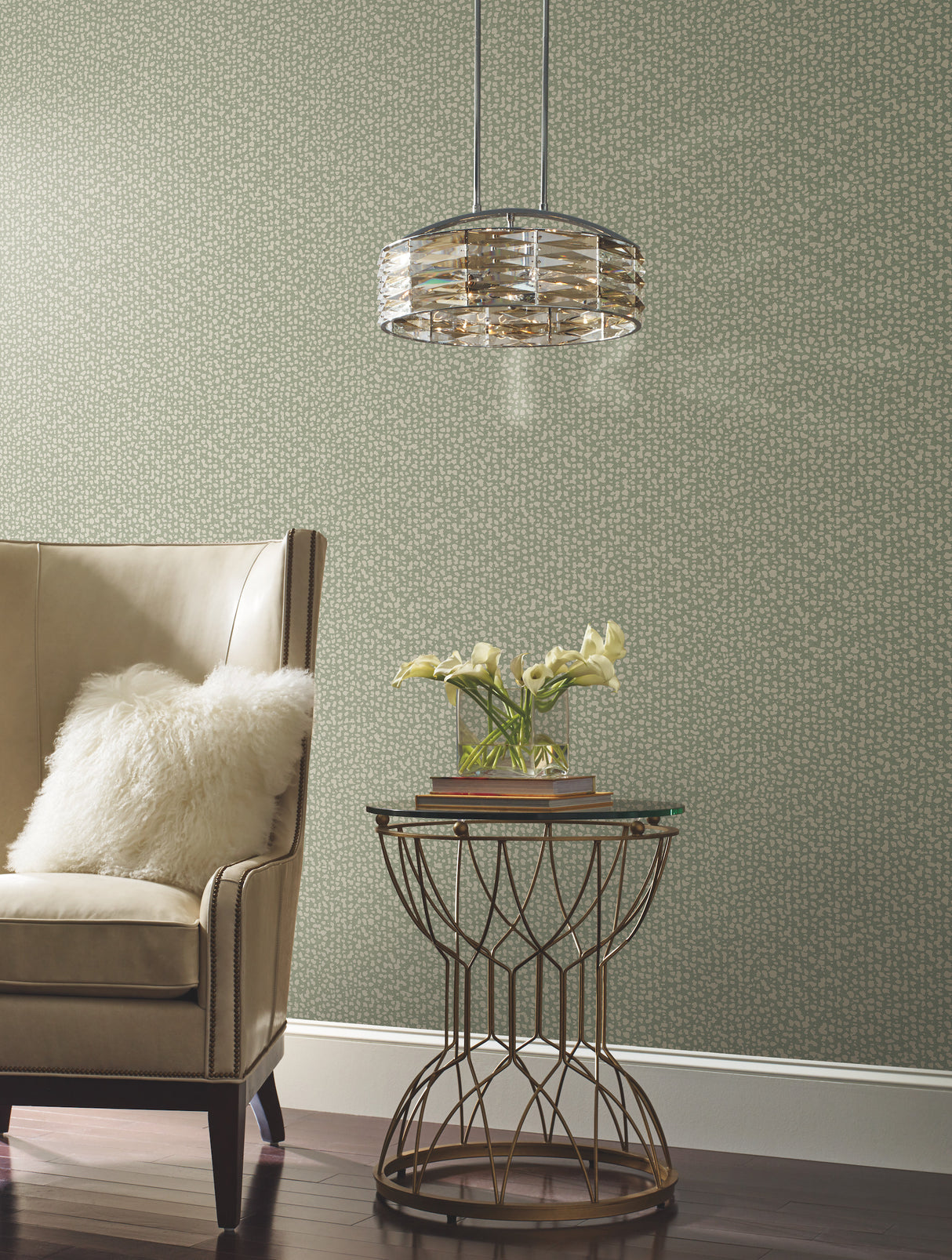 York DD3801 Galaxies Green Wallpaper