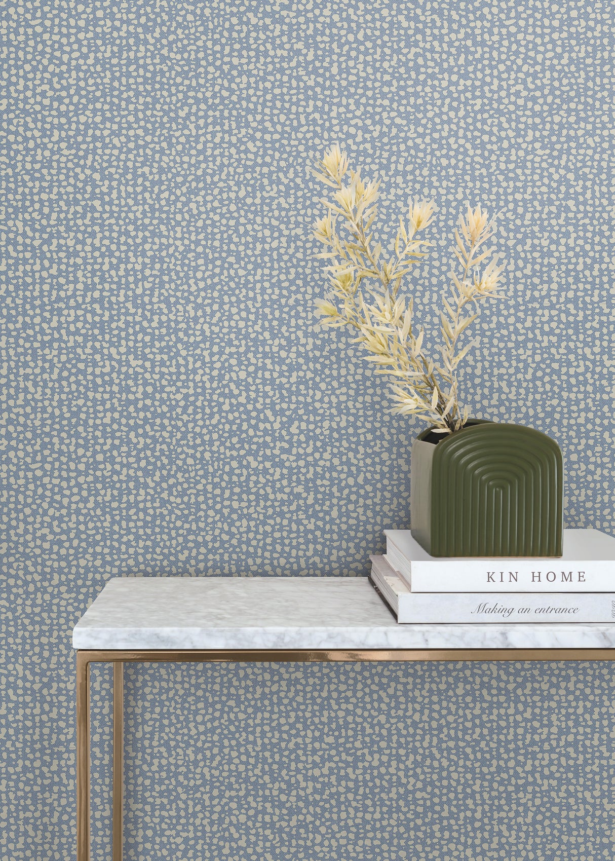 York DD3802 Galaxies Blue Wallpaper