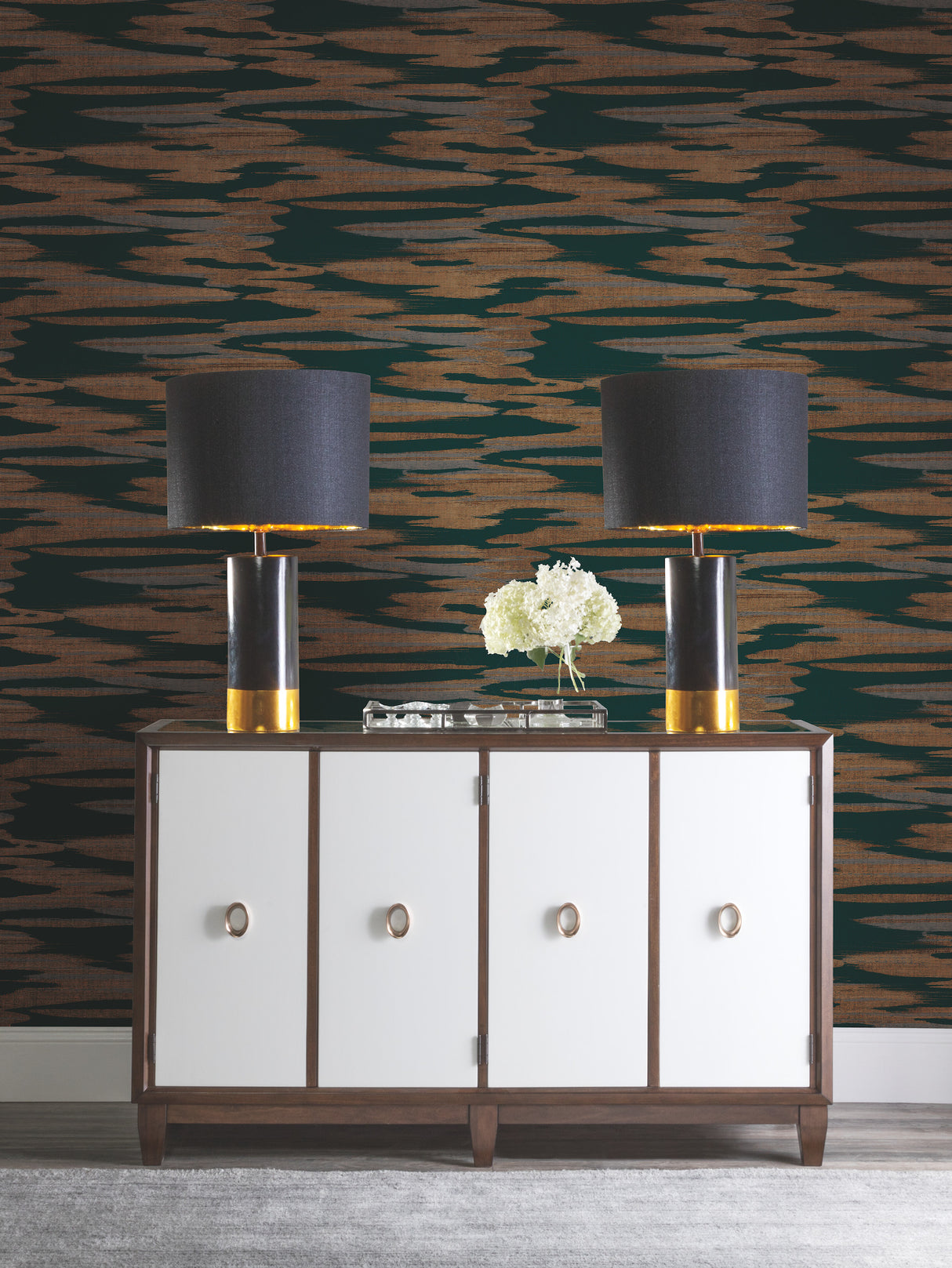 York DD3823 Nimbus Teal Wallpaper