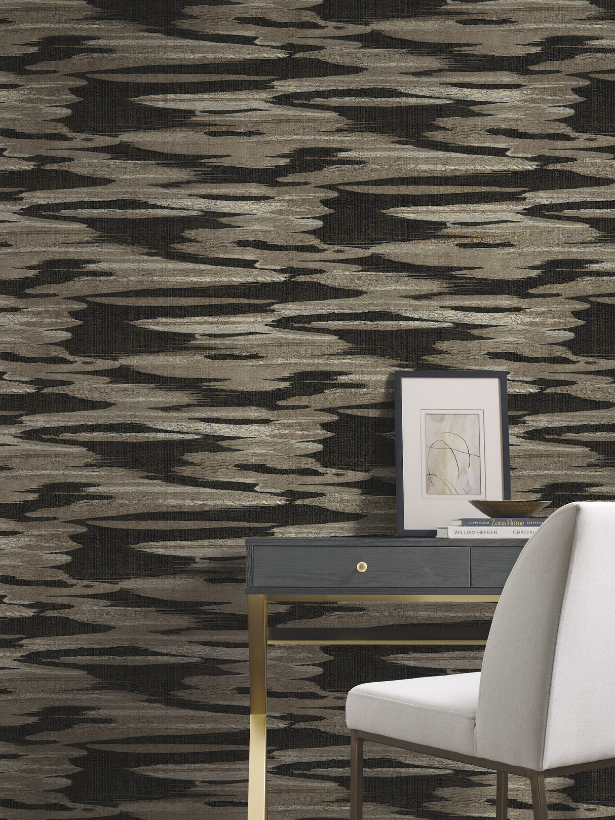 York DD3825 Nimbus Black Wallpaper