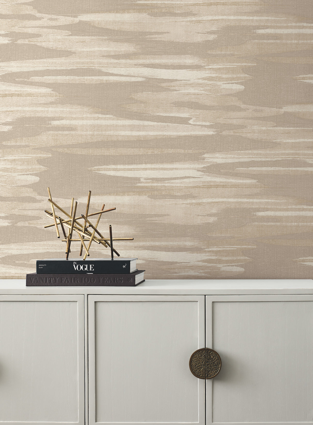 York DD3826 Nimbus Taupe Wallpaper