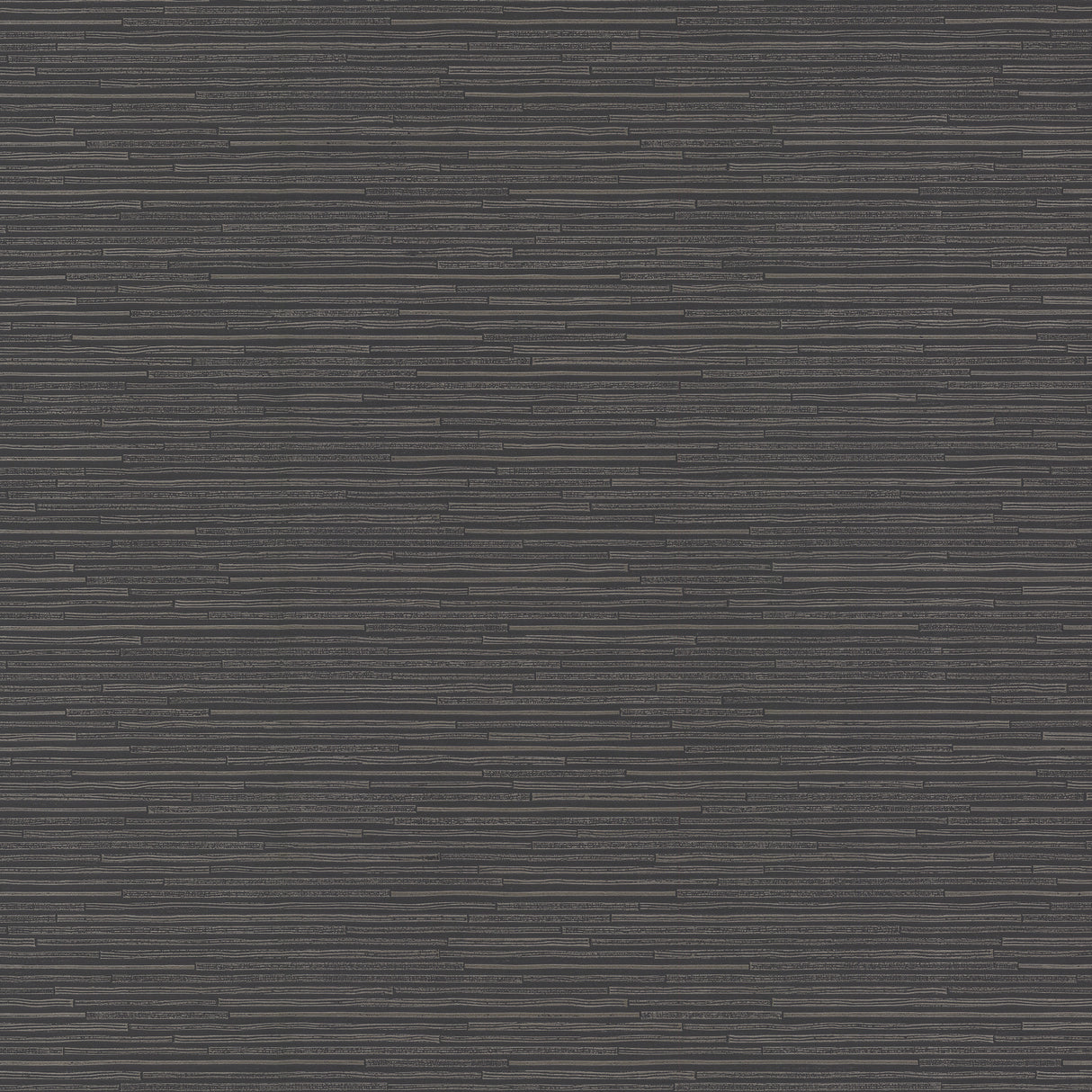 York DD3835 Ribbon Bamboo Black & Silver Metallic Wallpaper