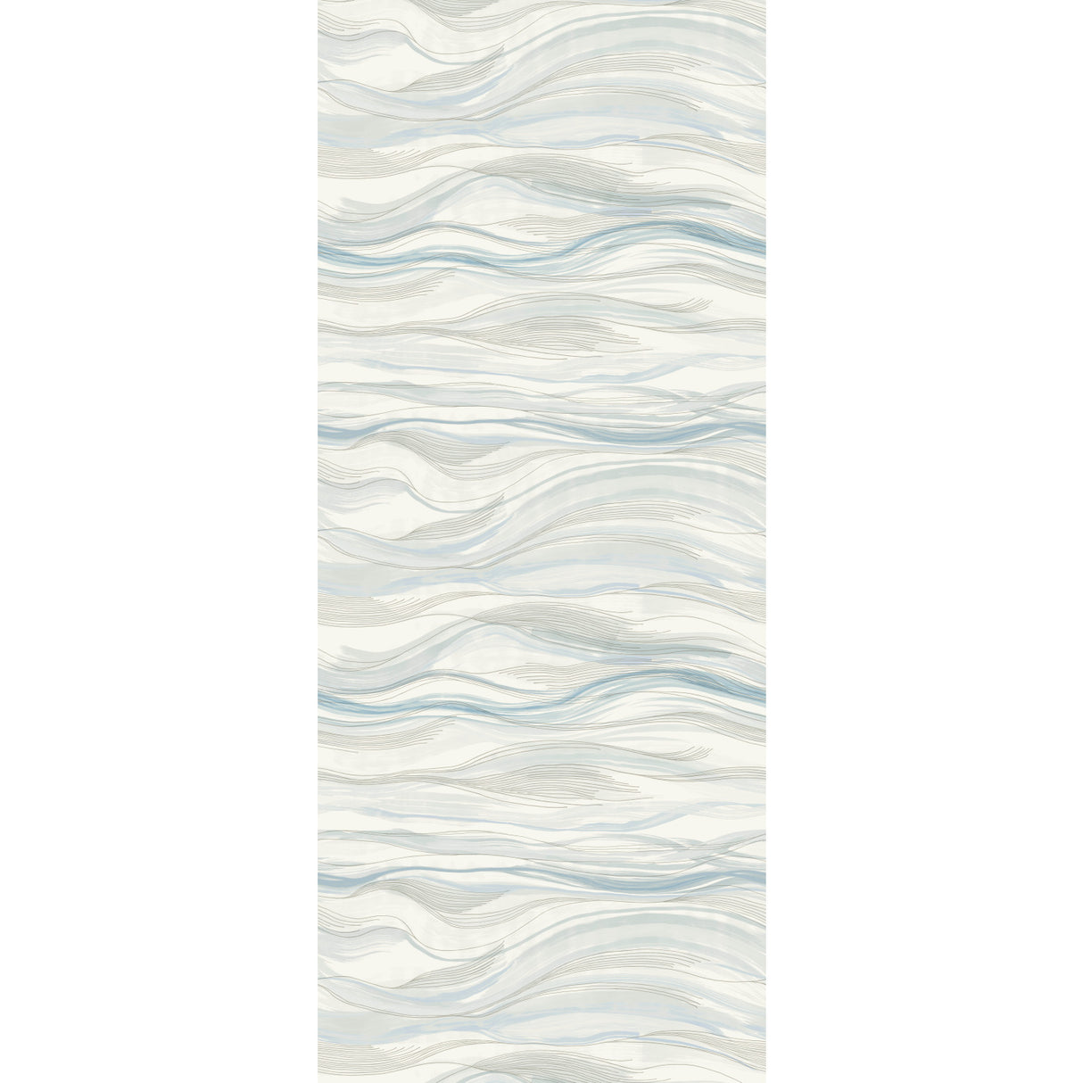 York DD3841M Currents Blue Wall Mural