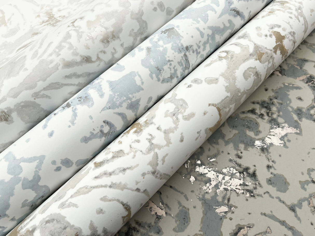 Eade’s Velvet Crush Damask Taupe & Gold