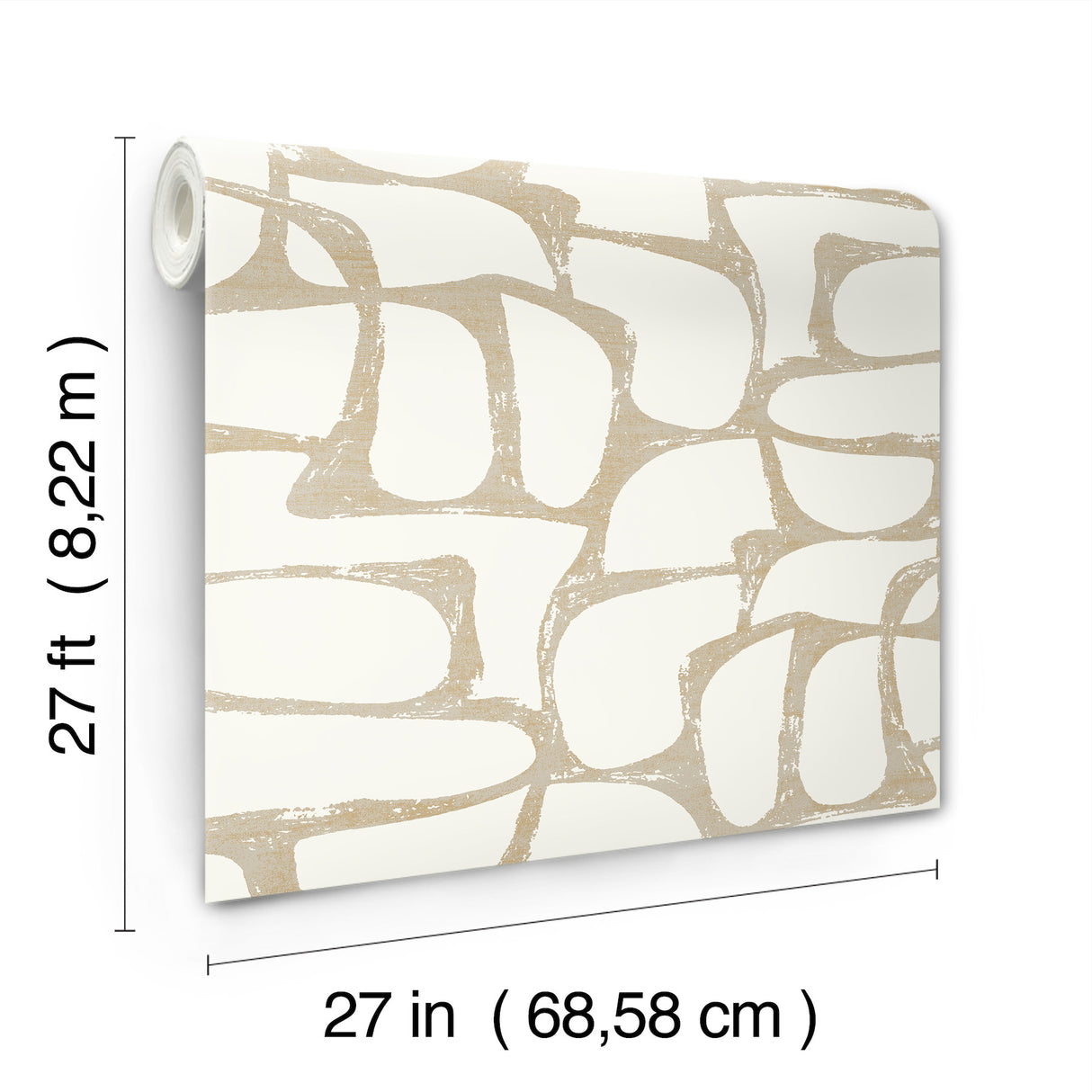 Eade’s Craftsman Geometric White & Gold