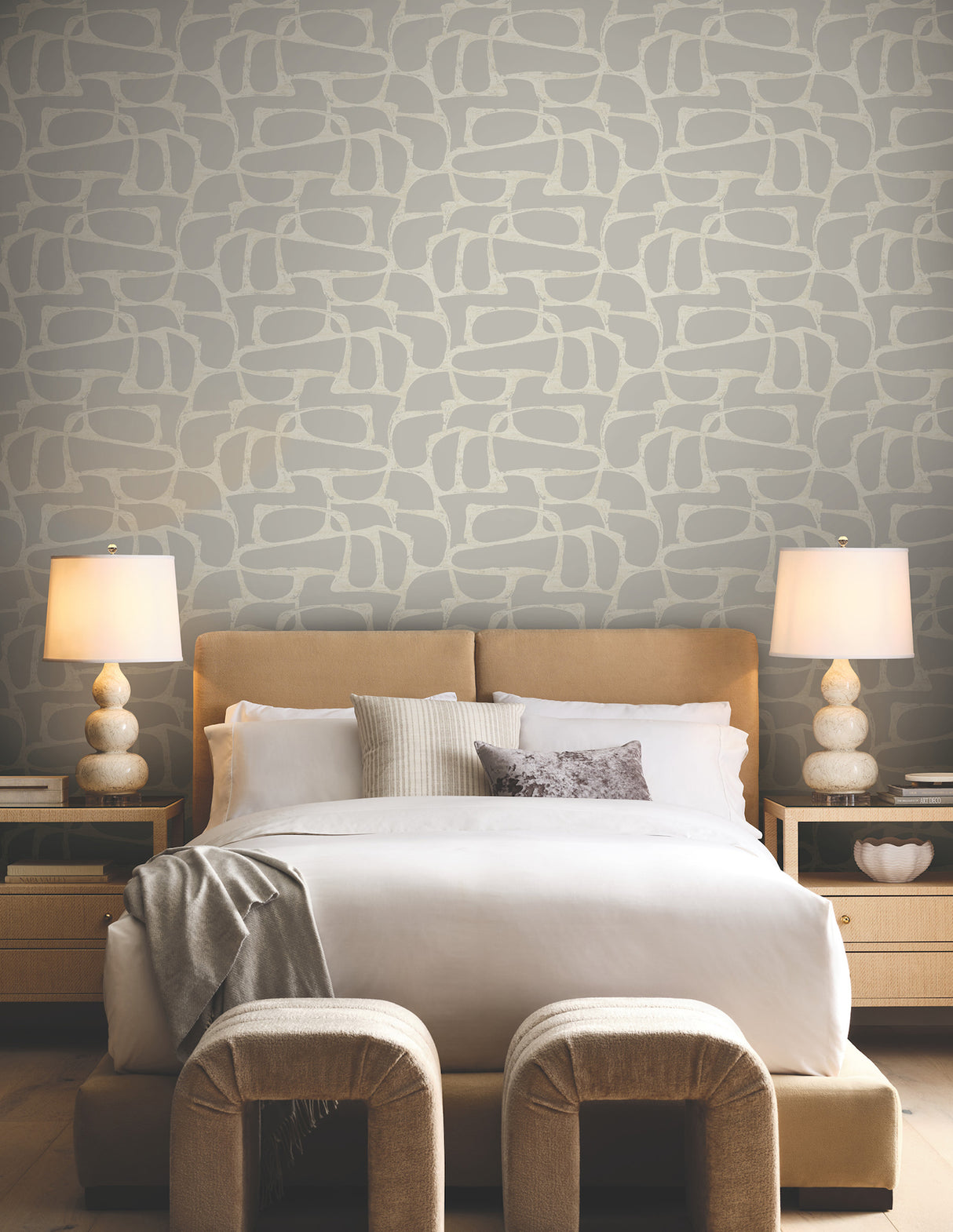 Eade’s Craftsman Geometric Taupe
