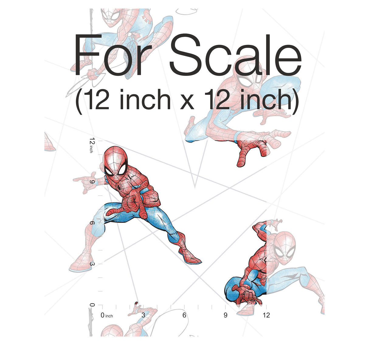 York DI0939 Spider-Man Fracture Blue & Grey Wallpaper