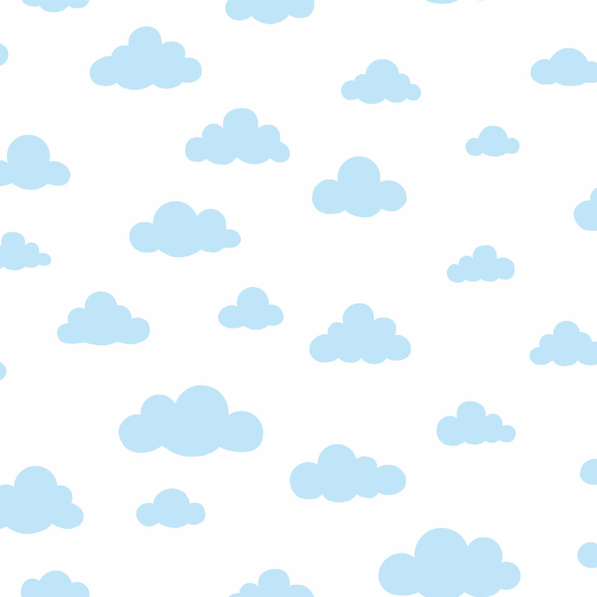 York DI0975 Disney Winnie the Pooh Cloud Blue Wallpaper