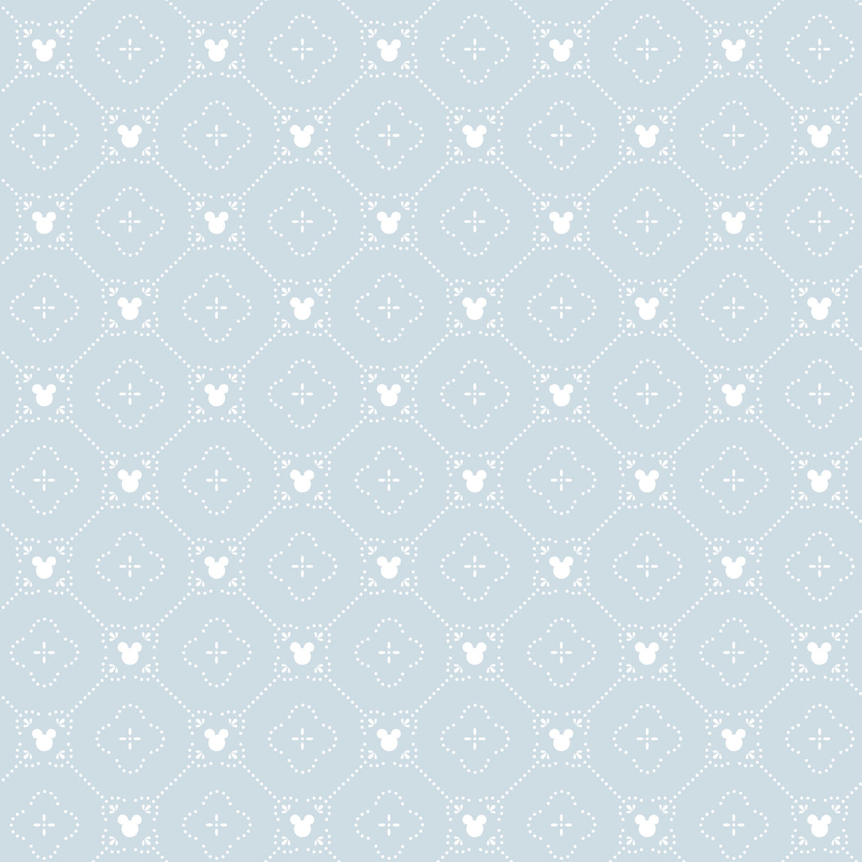 York DI0978 Disney Mickey Mouse Argyle Blue Wallpaper
