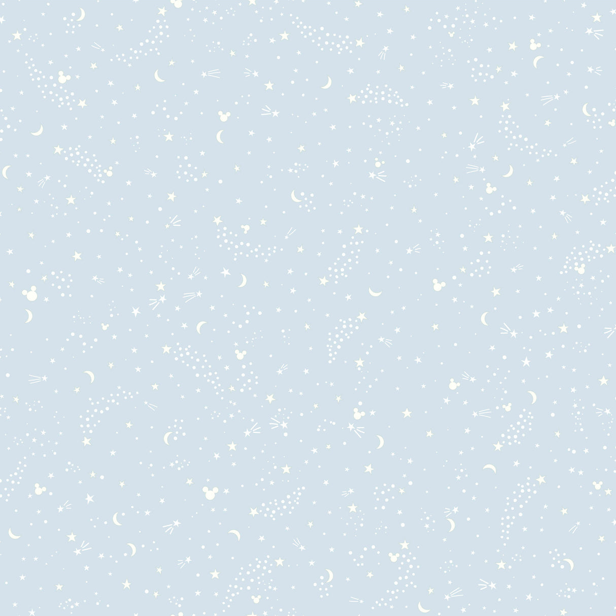 York DI0985 Disney Mickey Mouse Star Blue Wallpaper