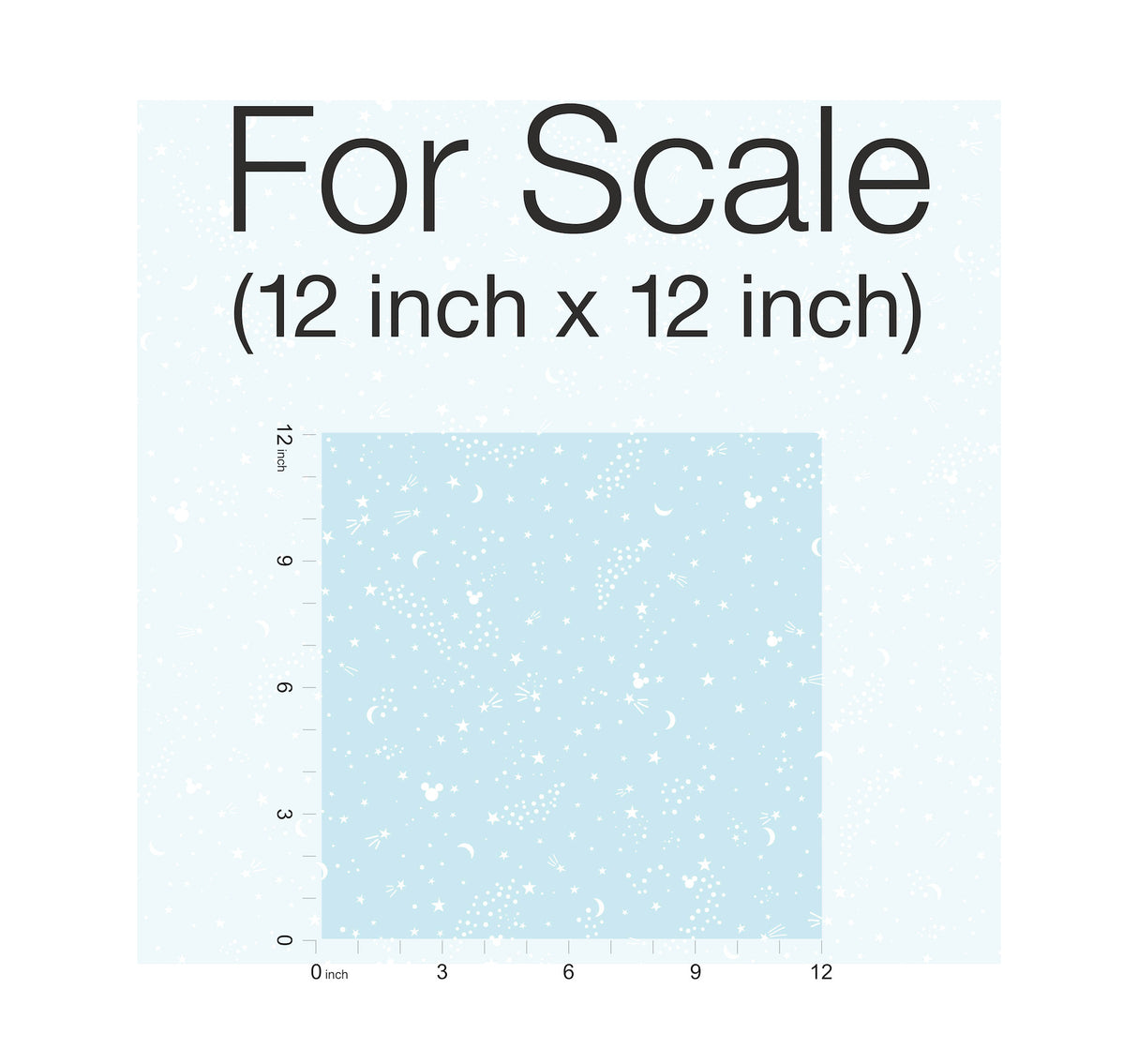 York DI0986 Disney Mickey Mouse Star Teal Wallpaper