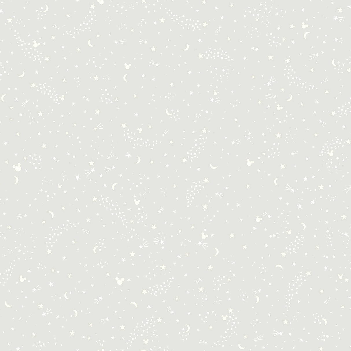 York DI0987 Disney Mickey Mouse Star Grey Wallpaper