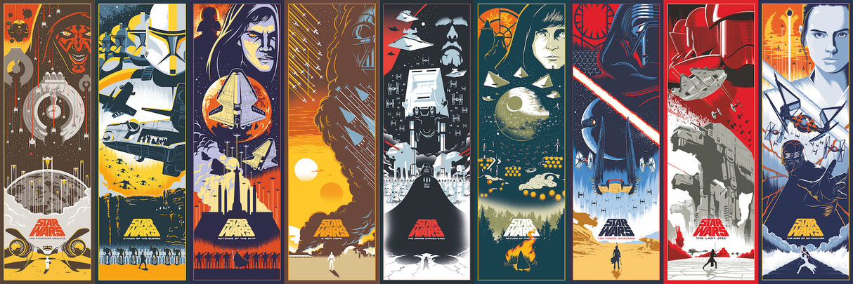 York DI1001BD Star Wars: Celebrating the Saga Green Border