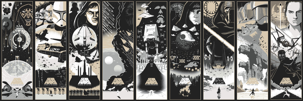 York DI1002BD Star Wars: Celebrating the Saga White Border