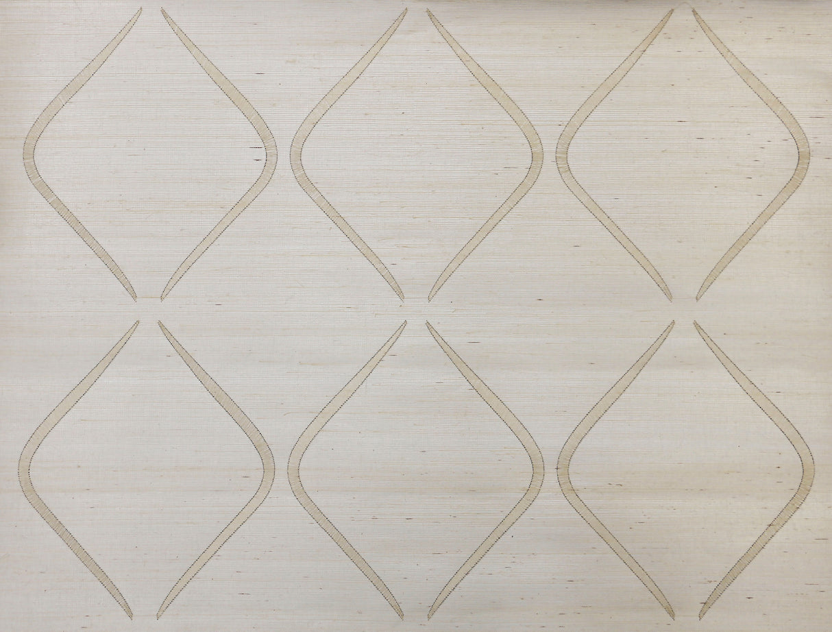 York DL2902 Marquise White Wallpaper