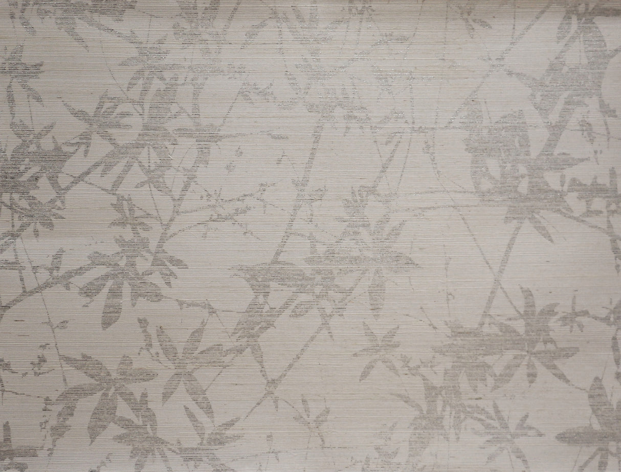 York DL2951 Sylvan Silver & White Wallpaper