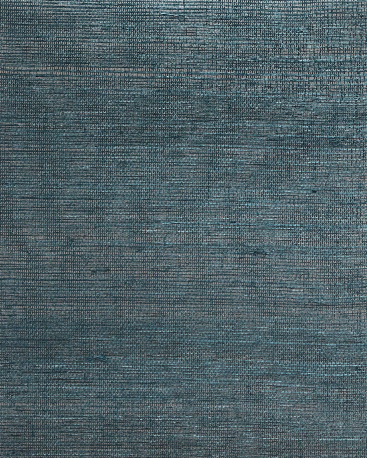 York DL2955 Plain Sisal Grasscloth Teal Wallpaper