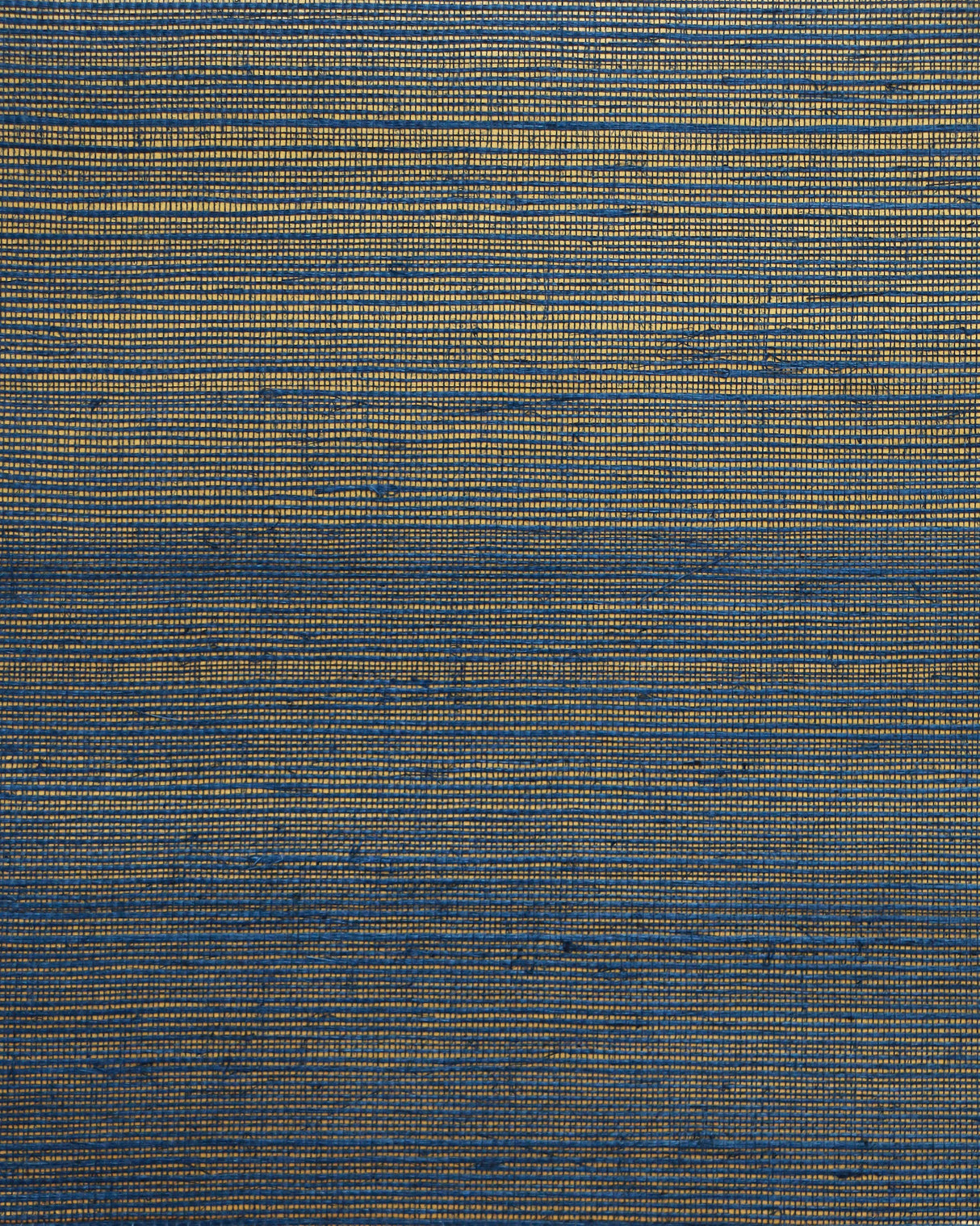 York DL2959 Plain Sisal Indigo & Gold Wallpaper