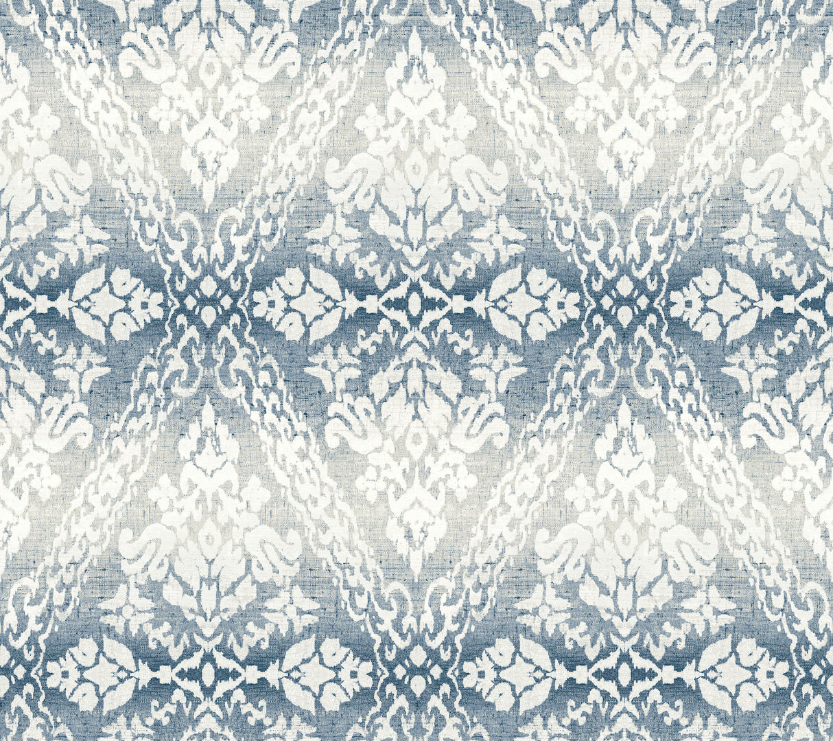 York DM4932 Tudor Diamond Damask Navy Wallpaper