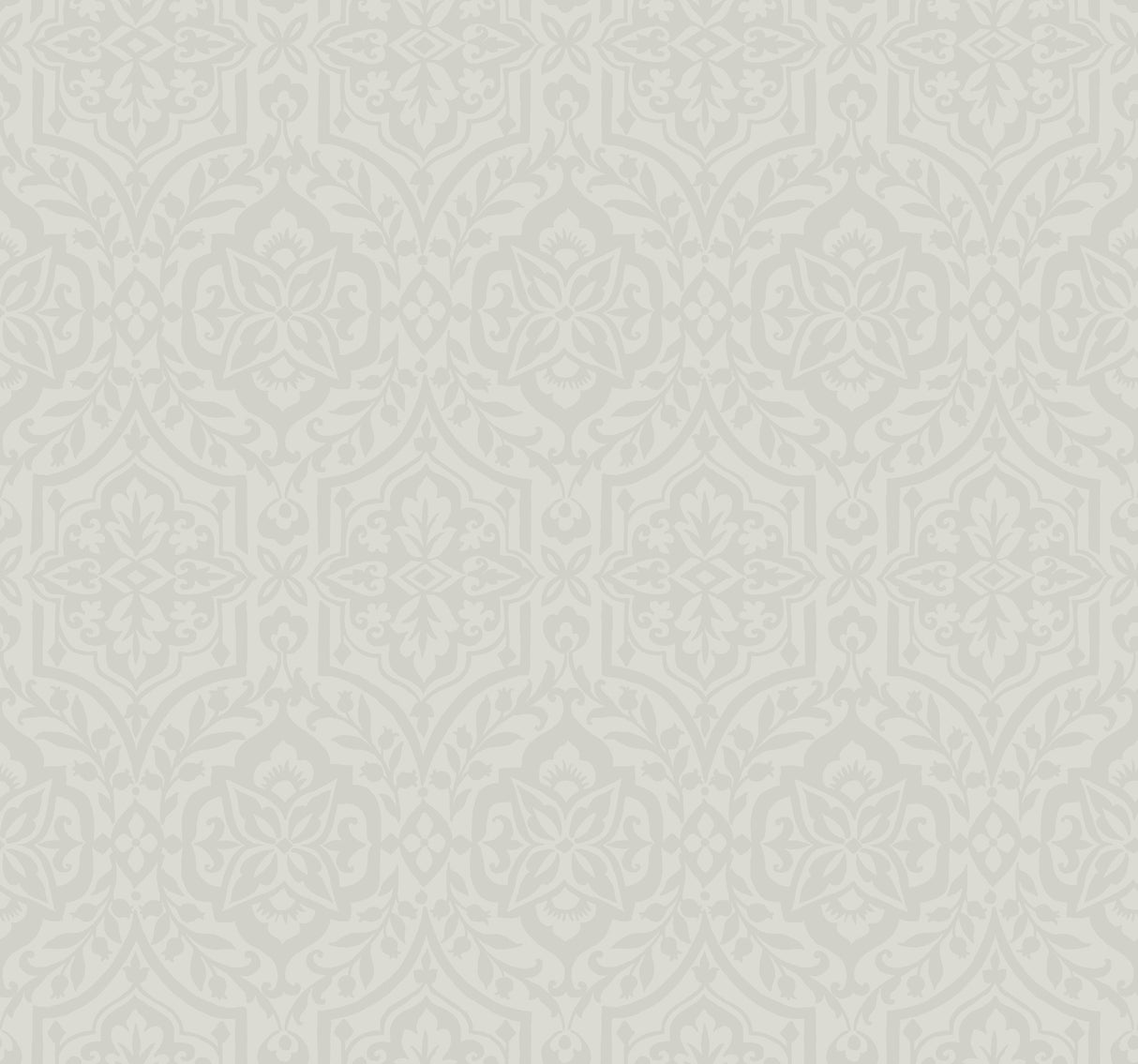 York DM5036 Cathedral Damask Grey Wallpaper