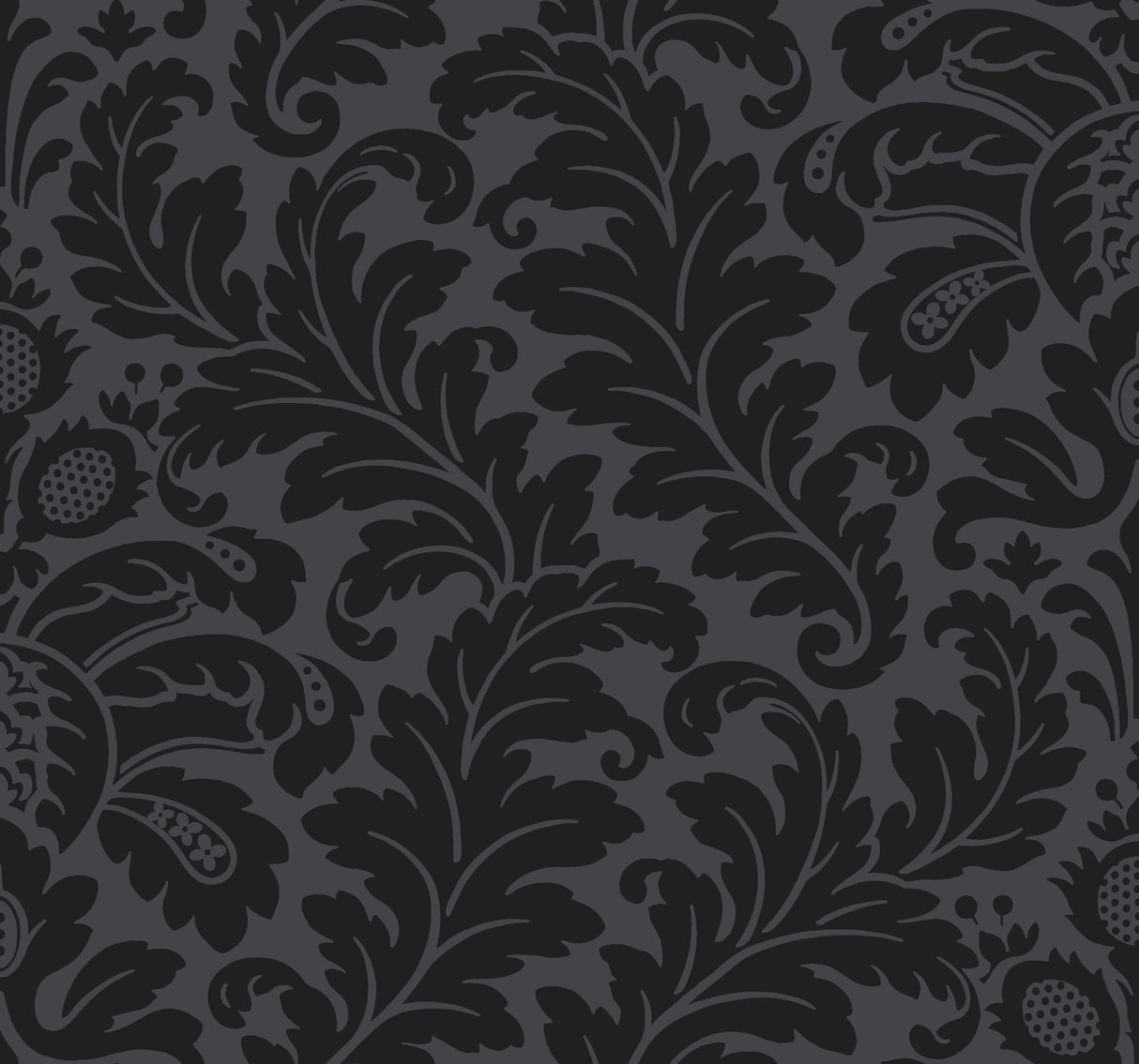 York DT5044 Modern Romance Black Wallpaper