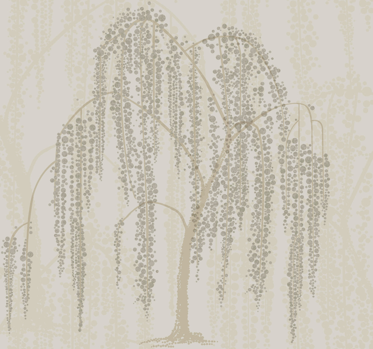 York DT5064 Willow Glow Light Taupe Wallpaper