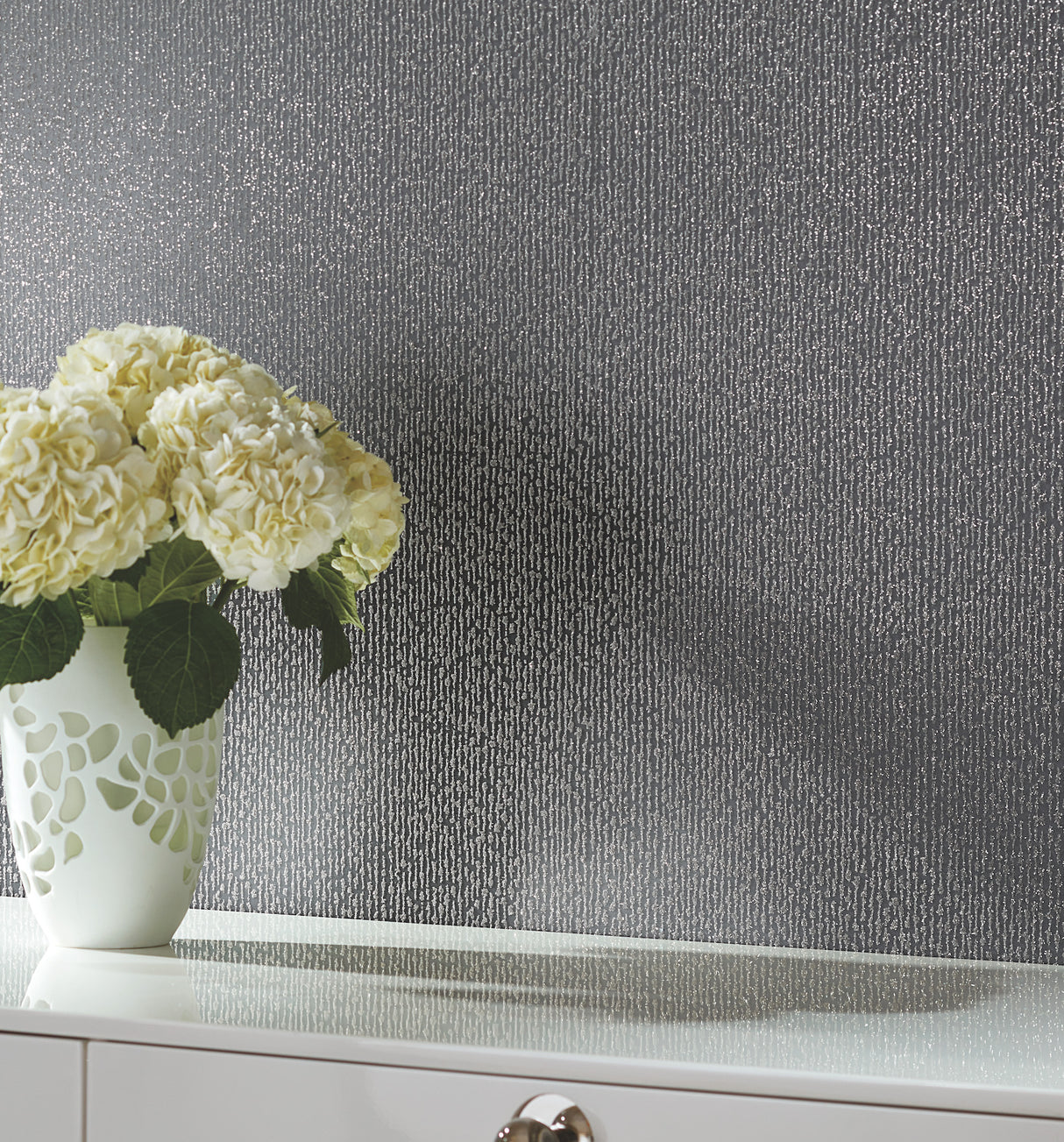 York DT5092 Dazzle Charcoal Wallpaper