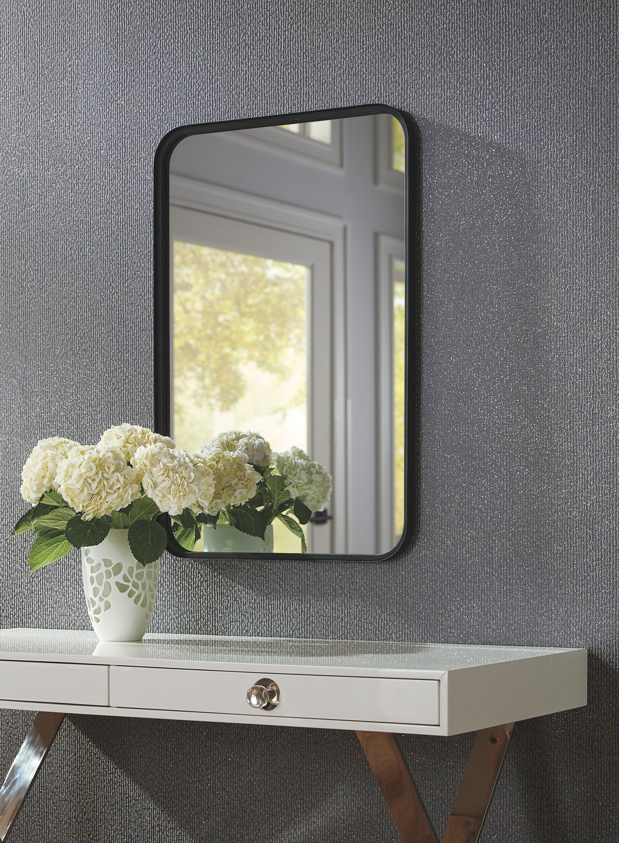 York DT5092 Dazzle Charcoal Wallpaper