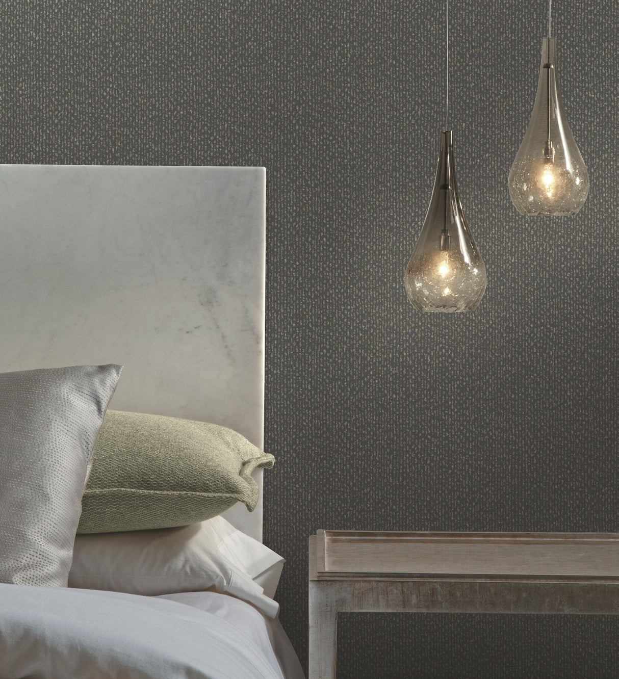 York DT5092 Dazzle Charcoal Wallpaper
