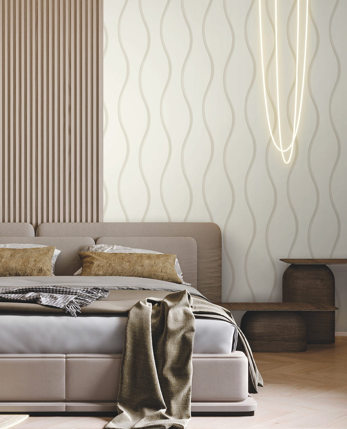 York DT5112 Unfurl Off White Wallpaper