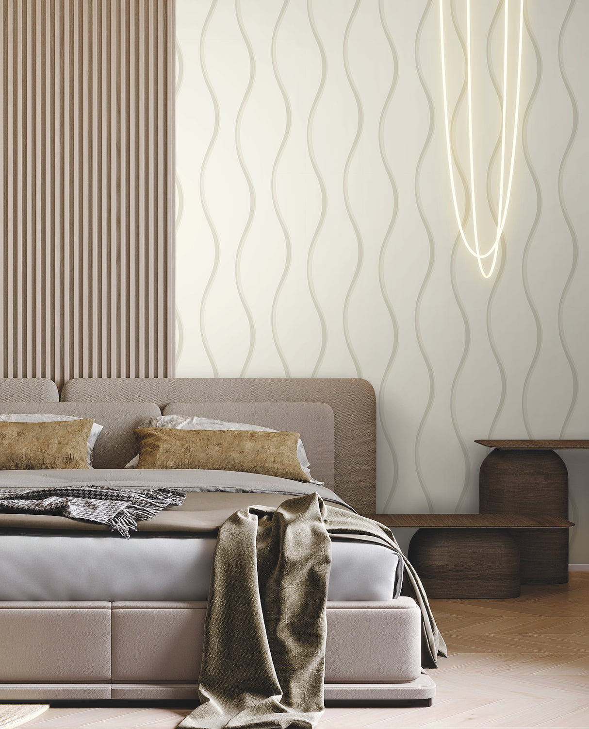 York DT5114 Unfurl White Wallpaper