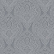 Galerie DWP0247-02 Silver Grey Mehndi Damask - Eade's Wallpaper