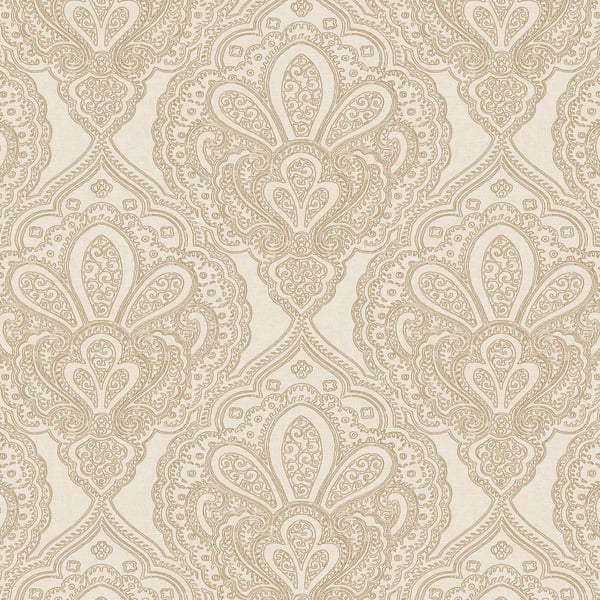 Galerie DWP0247-05 Gold Mehndi Damask - Eade's Wallpaper