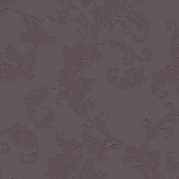 Galerie DWP0250-01 Purple Lilac Acanthus trail - Eade's Wallpaper