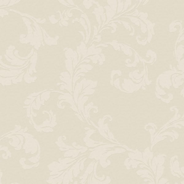 Galerie DWP0250-05 Cream Acanthus trail - Eade's Wallpaper