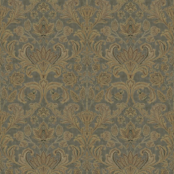 Galerie DWP0354-01 Green Damask - Eade's Wallpaper