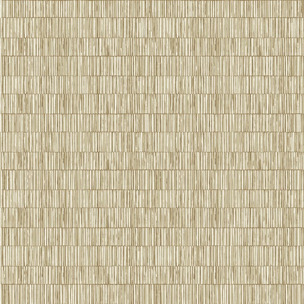 Galerie DWP0362-03 Bronze Brown Bamboo Screen - Eade's Wallpaper