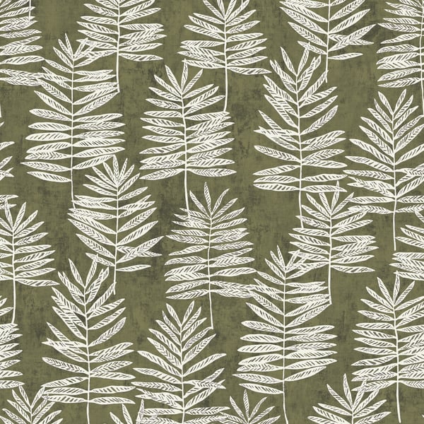 Galerie DWP0365-01 Green Tumbling Leaf - Eade's Wallpaper
