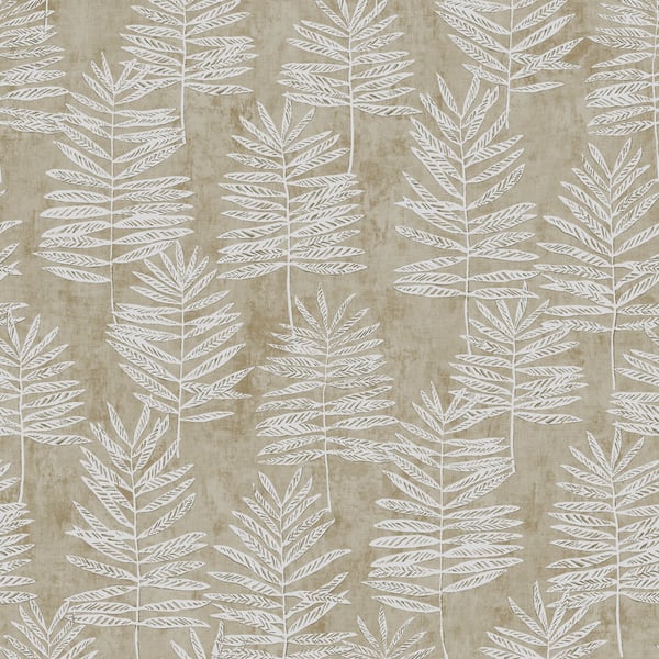 Galerie DWP0365-05 Silver Grey Tumbling Leaf - Eade's Wallpaper