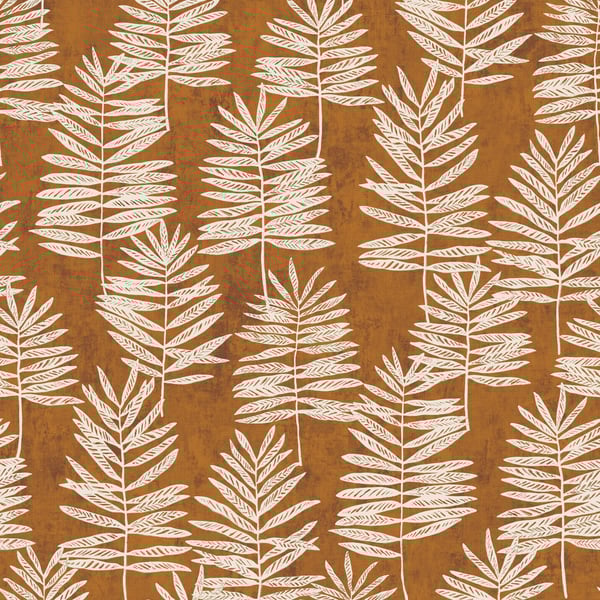 Galerie DWP0365-06 Orange Tumbling Leaf - Eade's Wallpaper